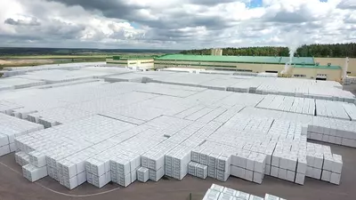 Газобетон автоклавного твердения D500 размер 600*300*200