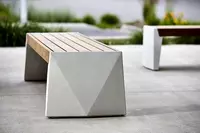 Скамейка уличная декоративная