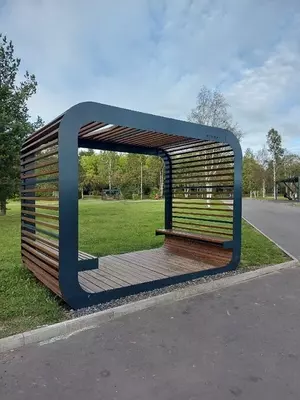 Tashqi dekorativ skameyka