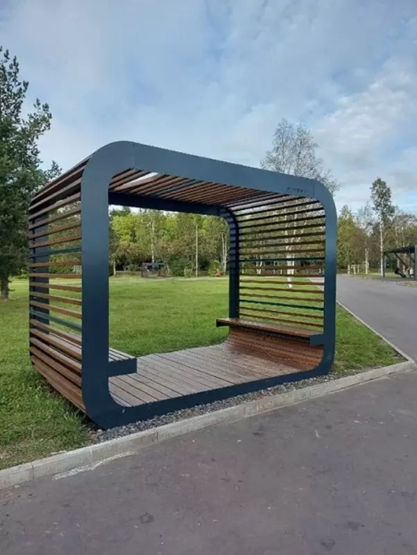 Скамейка уличная декоративная