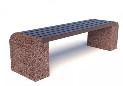 Tashqi dekorativ skameyka