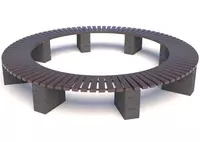 Скамейка уличная декоративная