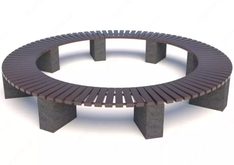 Скамейка уличная декоративная