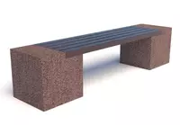 795 000 сум Скамейка бетонная без спинки Евро-2