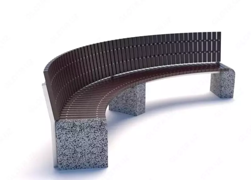 Skameyka beton ko'cha evro 1 orqa kamar