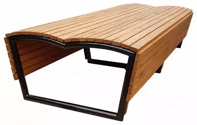 Скамейка металлическая Твин