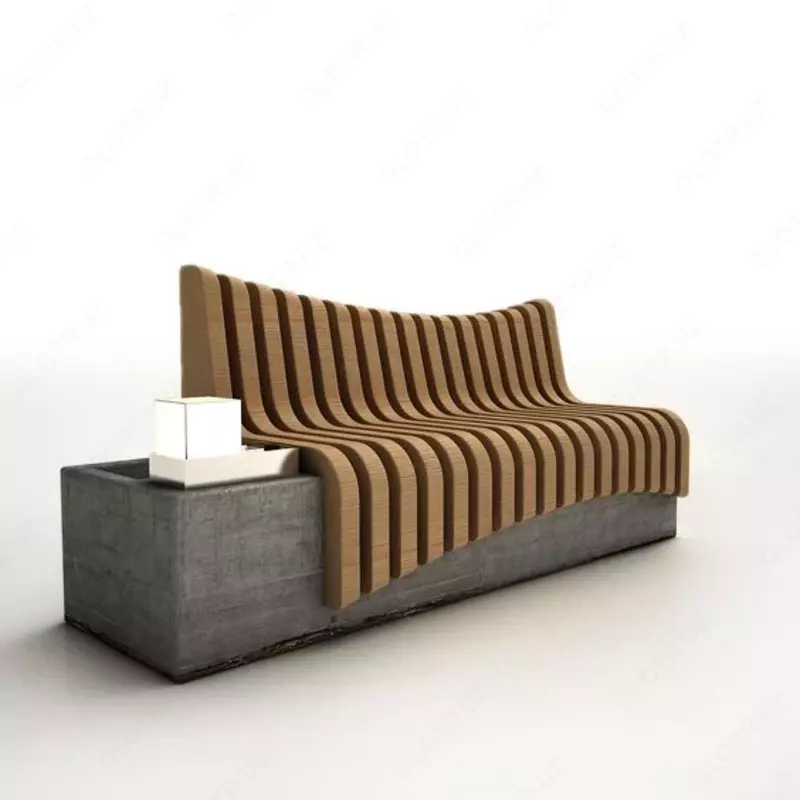 Скамейка уличная декоративная