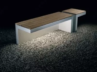 Скамейка уличная декоративная