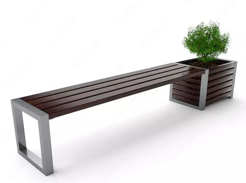 Скамейка уличная декоративная