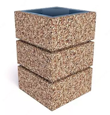 Урна бетонная уличная Троя N3 - 1 100 000 сум / шт.