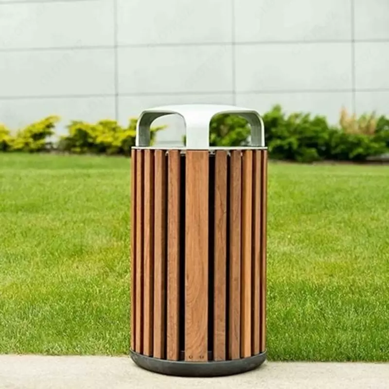 Урна уличная деревянная