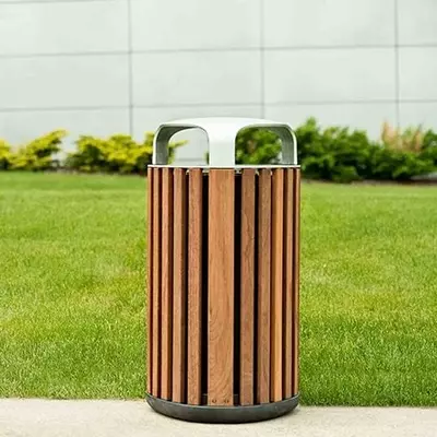 Урна уличная деревянная