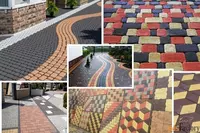 Тротуарная плитка. Брусчатка