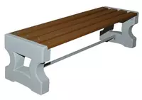 Скамейка бетонная парковая - 785 000 сум