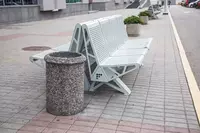 712 000 сум Урна деревянная на железобетонном основании N3