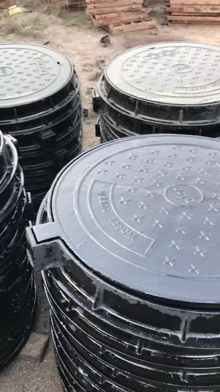 Люк чугунный тип "Т" 5-50 тн, 40-118 кг (арт.054)