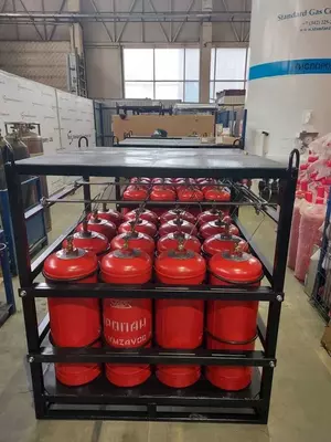 Propan tsilindri 5, 8, 12, 27, 50 l (m. 012)