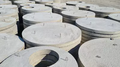 Kanalizatsiya uchun beton plitalar (pastki) (006-modda)