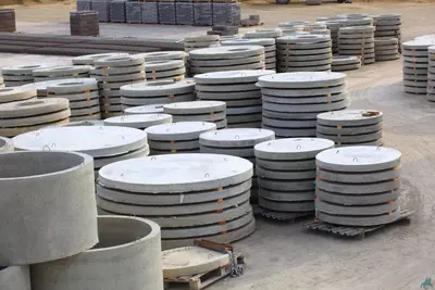 Kanalizatsiya uchun beton plitalar (pastki) (010-modda)