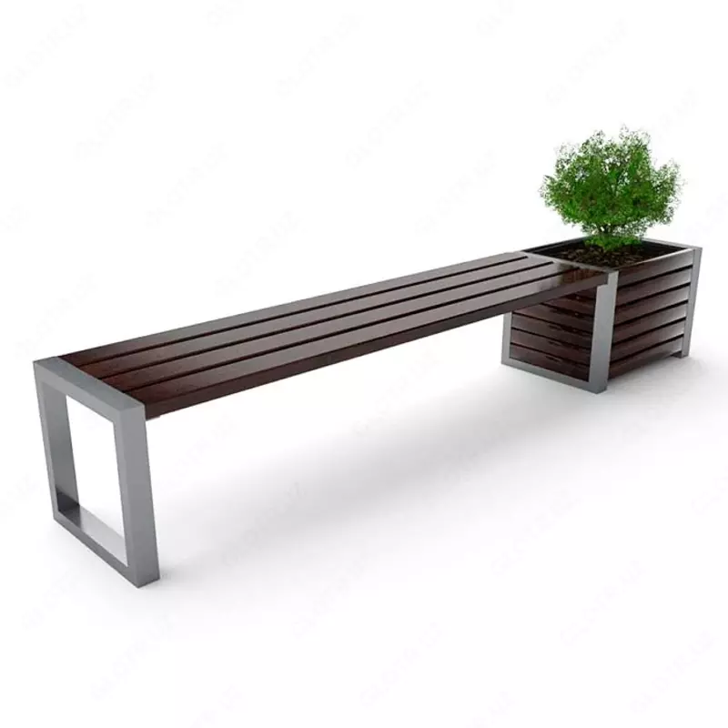 600 000 сум Скамейка уличная бетонная (модель 057)