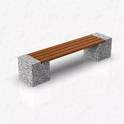 Скамейка уличная бетонная (модель 058) - 610 000 сум / шт.