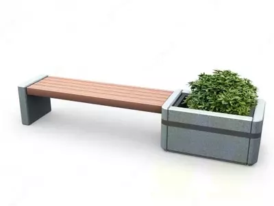 Скамейка уличная бетонная (модель 070) - 695 000 сум / шт.