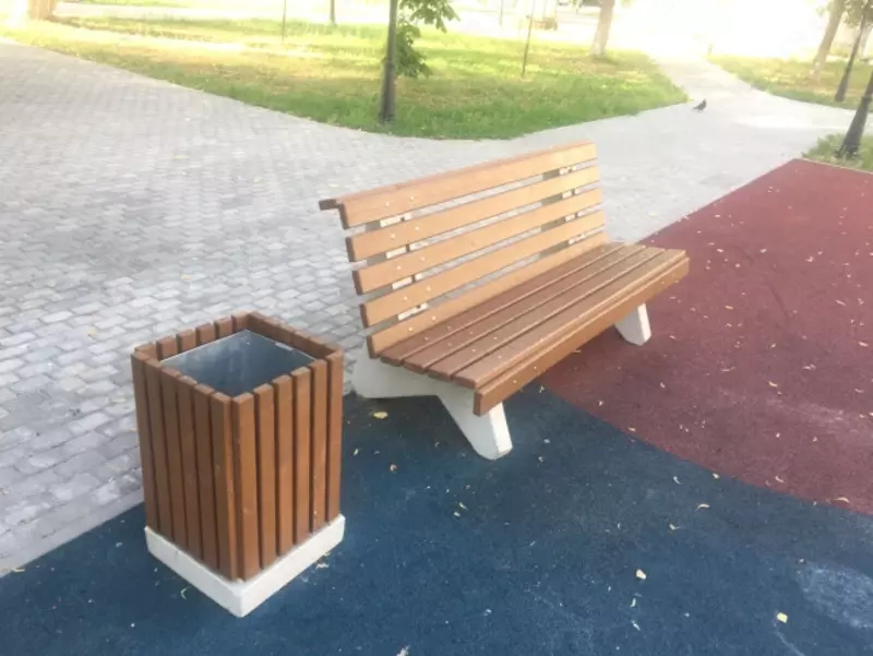 775 000 сум Скамейка уличная бетонная (модель 083)