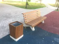 775 000 сум Скамейка уличная бетонная (модель 083)