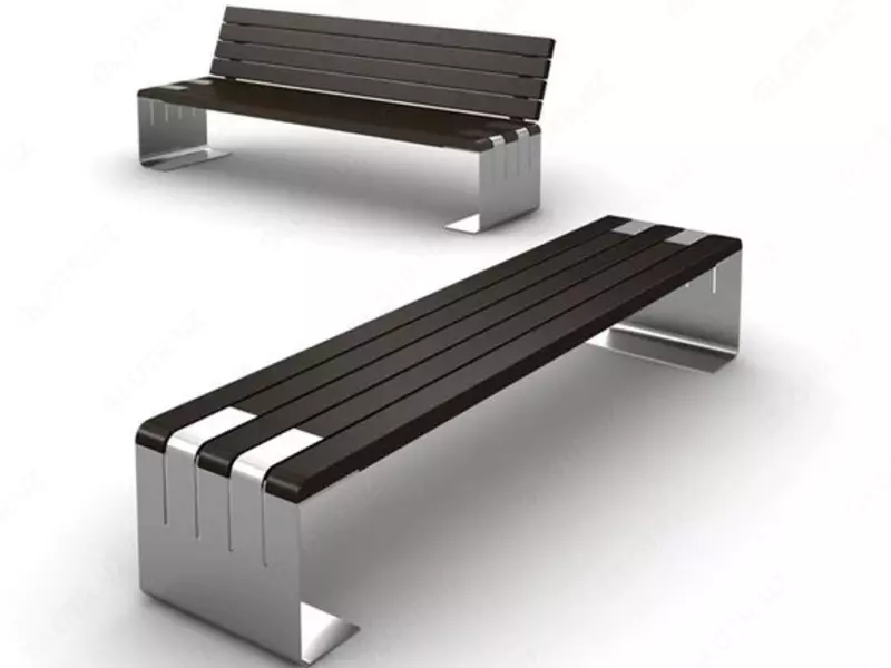 Скамейка уличная бетонная (модель 084) - 860 000 сум