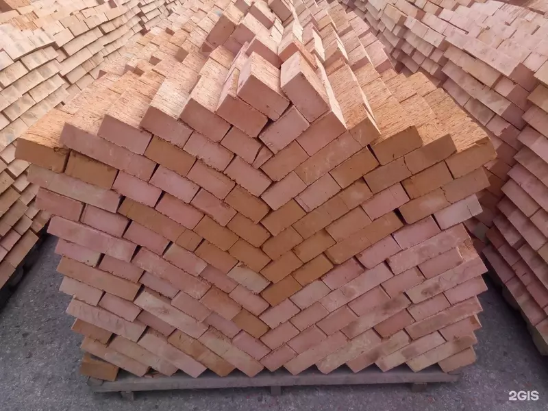 Кирпич жженый (красный) М 150/125, арт. 083