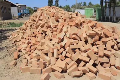 Кирпич жженый (красный)