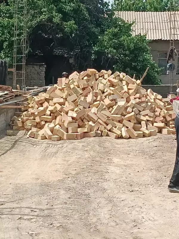 Кирпич жженый (красный), арт.108
