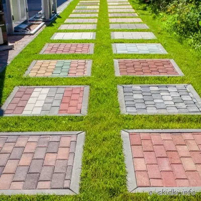 Брусчатка тротуарная (тротуарная плитка) арт.040 - 62 000 сум / кв.м