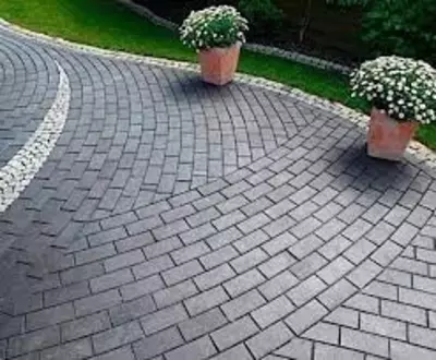 Брусчатка тротуарная (тротуарная плитка) арт.053 - 77 000 сум / кв.м