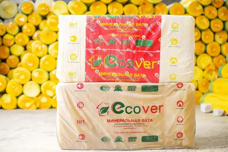 Вата минеральная ECOVER