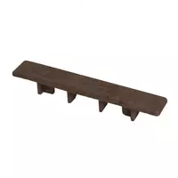 Заглушка для террасной доски LIGHT 20мм (венге