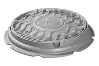 Люк канализационный чугунный