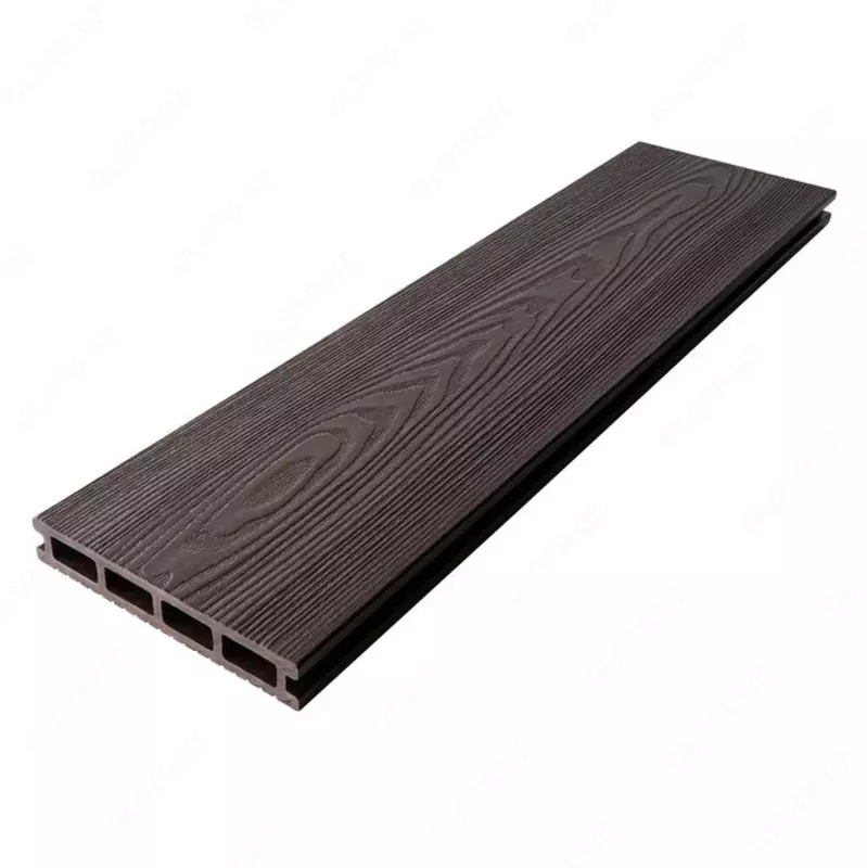 "Уголок торцевой ДПК T-DECKS PREMIUM 3D (венге, серый, кедр, терракот, орех, графит, слоновая кость)"