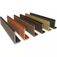 "Уголок торцевой ДПК T-DECKS PREMIUM 3D (венге