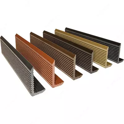 "Уголок торцевой ДПК T-DECKS PREMIUM 3D (венге