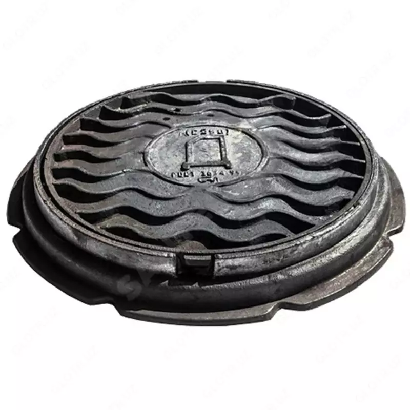 Люк канализационный чугунный