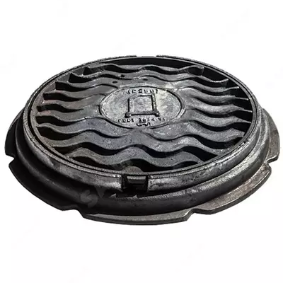 Люк канализационный чугунный