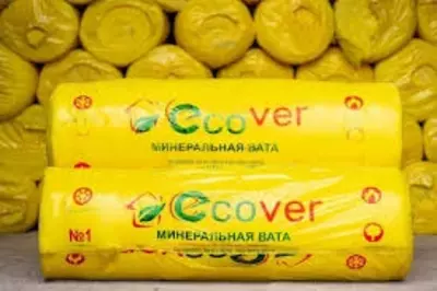 Стекловата ECOVER с фольгой (18 кв.м) - 8 500 so'm / dona