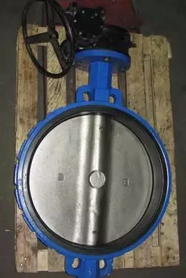 Затвор поворотный дисковый С РЕДУКТОРОМ