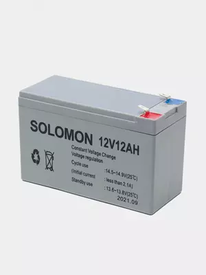 Акумулятор для UPS Соломон 12V 12AH Оригинал