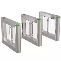 Турникет"ТРИПОД" - ПОРТАЛ - ES3012-2 Стеклянный "APOLLO " (два прохода)