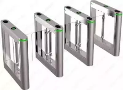 Турникет"ТРИПОД" - ПОРТАЛ - ES3012-2 Стеклянный "APOLLO " (два прохода) - Цена по запросу