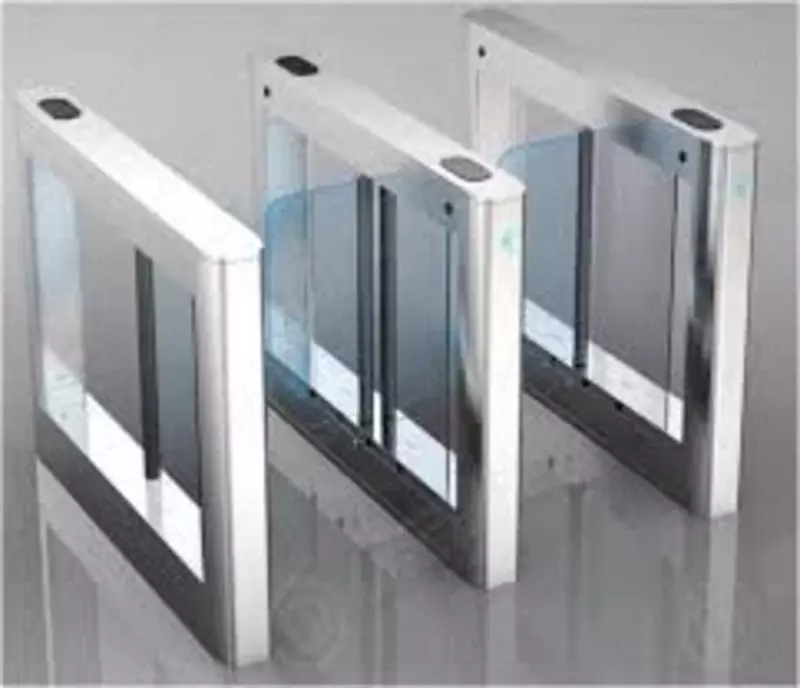 Турникет"ТРИПОД" - ПОРТАЛ - ES3216-2 Стеклянный "APOLLO "