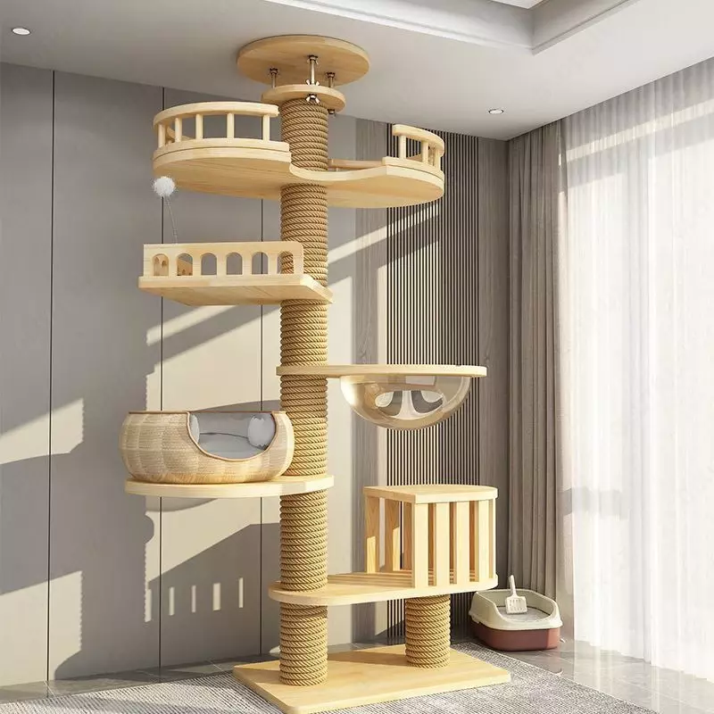 Дом для кошки премиум-класса с когтеточкой Только в розницу