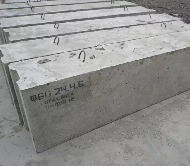 Фундаментные блоки ФБС 24.3.6-Т / 2380х300х580